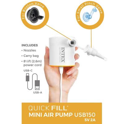 Image showing  Quick-Fill: Electric Air Pump, USB150