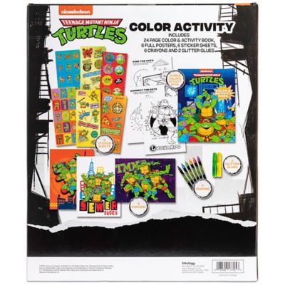 Image showing 1 th Inkology Color Activity: TMNT