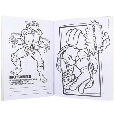 Image showing 5 th Inkology Color Activity: TMNT