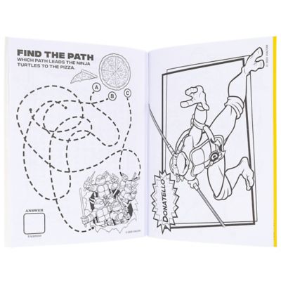 Image showing 8 th Inkology Color Activity: TMNT