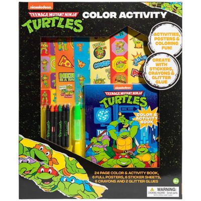Image showing 9 th Inkology Color Activity: TMNT