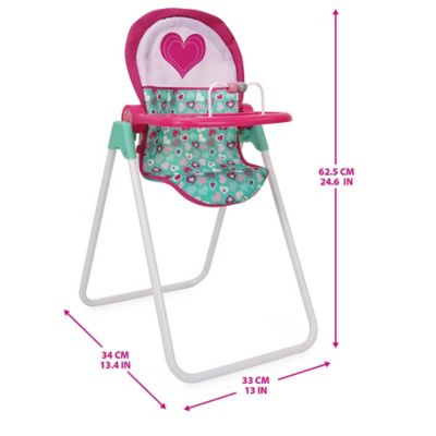 Image showing  Mint Heart: Foodie High Chair