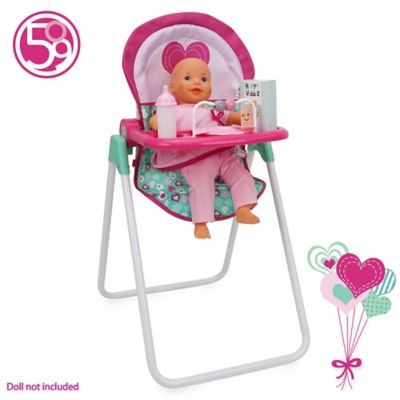 Image showing  Mint Heart: Foodie High Chair