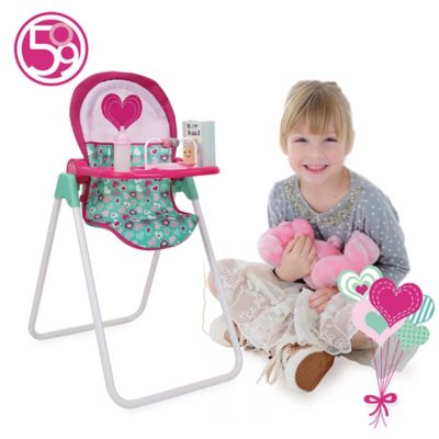 Image showing  Mint Heart: Foodie High Chair