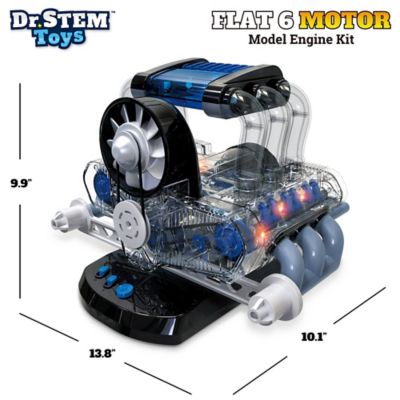 Image showing 1 th Dr. STEM Toys Flat 6 Motor