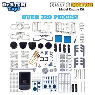 Image showing 3 th Dr. STEM Toys Flat 6 Motor