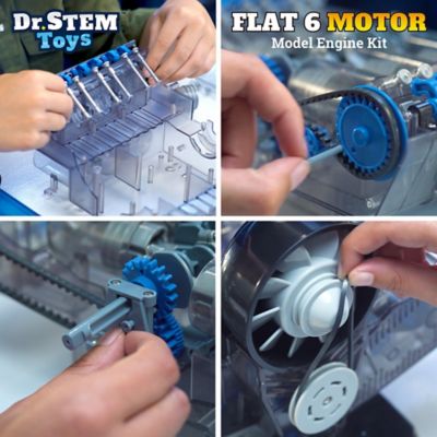 Image showing 4 th Dr. STEM Toys Flat 6 Motor