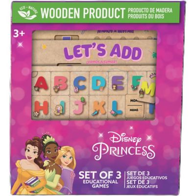 Jam'n Products Disney: Set of 3 Educational Games - Princess