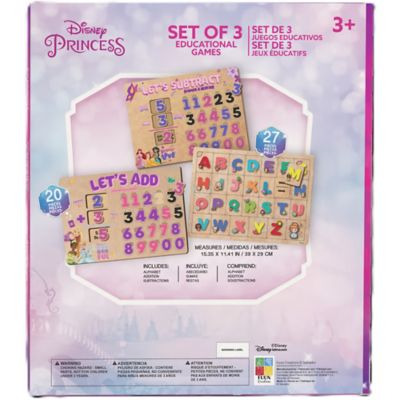 Image showing  Disney: Set of 3 Educational Games - Princess
