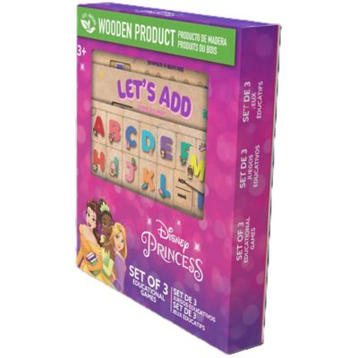 Image showing  Disney: Set of 3 Educational Games - Princess