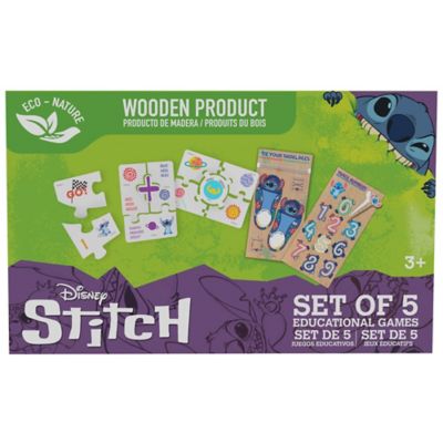 Jam'n Products Disney: Stitch Educational Games - Set Of 5