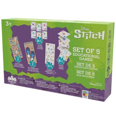 Image showing  Disney: Stitch Educational Games - Set Of 5