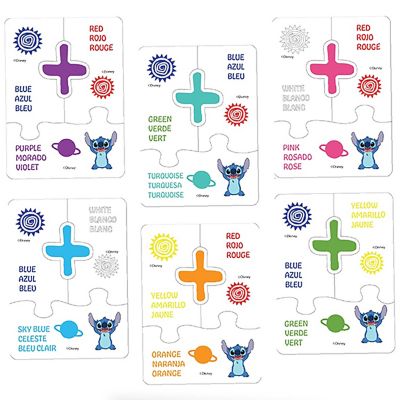 Image showing  Disney: Stitch Educational Games - Set Of 5