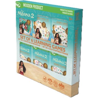 Image showing  Disney: Set of 6 Learning Games - Moana 2