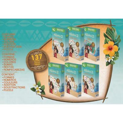 Image showing  Disney: Set of 6 Learning Games - Moana 2