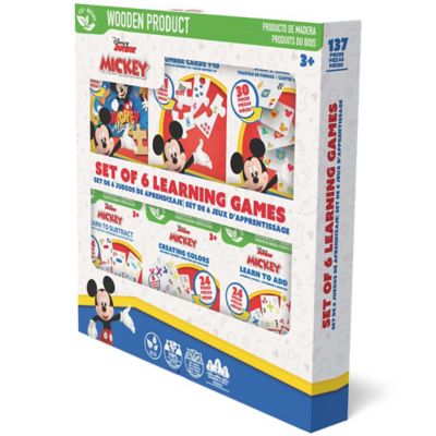 Image showing  Disney: Set of 6 Learning Games - Mickey