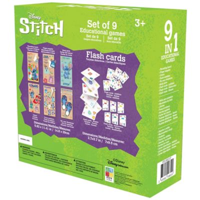 Image showing  Disney: Stitch Educational Games - Set Of 9