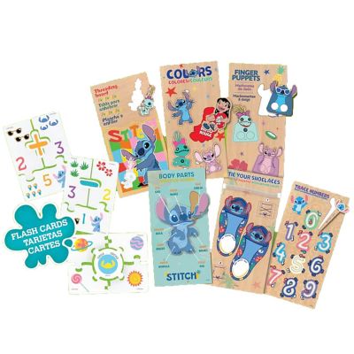 Image showing  Disney: Stitch Educational Games - Set Of 9
