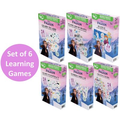 Image showing  Disney: Set of 6 Learning Games - Frozen