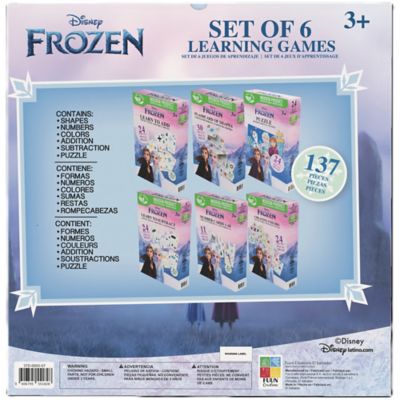Image showing  Disney: Set of 6 Learning Games - Frozen