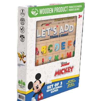 Image showing  Disney: Set of 3 Educational Games - Mickey