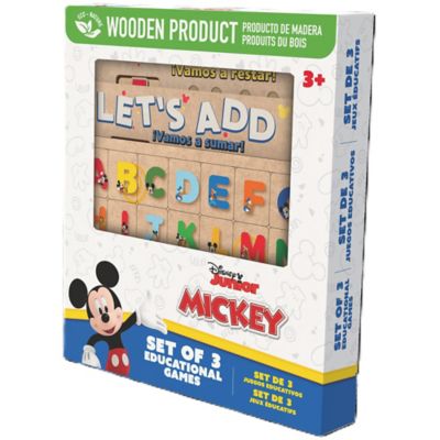 Image showing  Disney: Set of 3 Educational Games - Mickey
