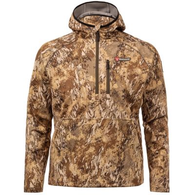 Huntworth Men's Marquette Heat Boost Heavyweight Windproof Hoodie, Obrys