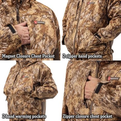Image showing  Men's Goshen Lightweight, Waterproof Waterfowl Rain Jacket, Obrys