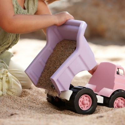 Image showing  Dump Truck, Pink & Purple, Toy Construction Vehicle