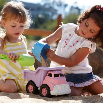 Image showing  Dump Truck, Pink & Purple, Toy Construction Vehicle