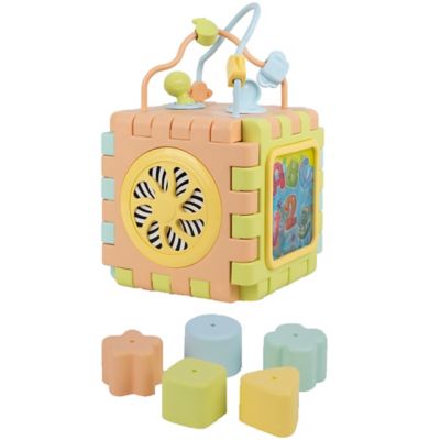 Image showing 6 th Dolu Toy Factory 2 in 1 Educational Cube & Puzzle