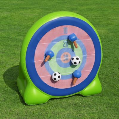 Image showing  Inflatable Yard Game 2 in 1 Backyard Bullseye