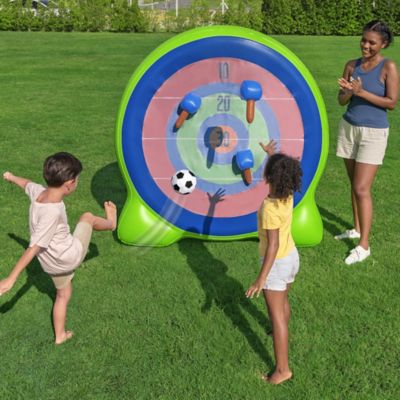 Image showing  Inflatable Yard Game 2 in 1 Backyard Bullseye