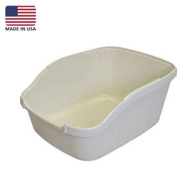 Image showing  PAW TRAX Cat Litter Pan White