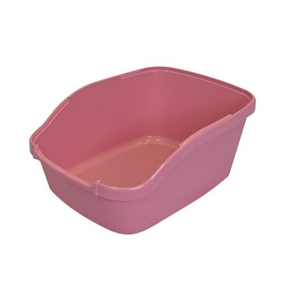 Richell PAW TRAX Cat Litter Pan Salmon Pink