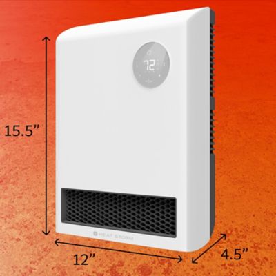 Image showing  1500 W Ceramic Wall Heater with Wi-Fi