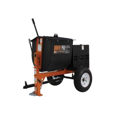 Brave Mortar Mixer, 6 cu. Ft. Poly Drum, Honda GX240