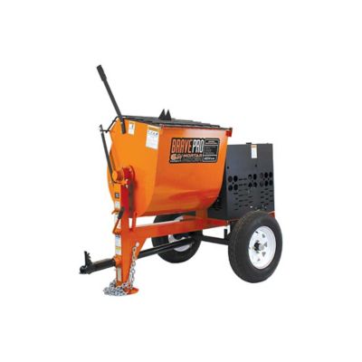 Brave Mortar Mixer, 6 cu. Ft. Steel Drum, Honda GX240