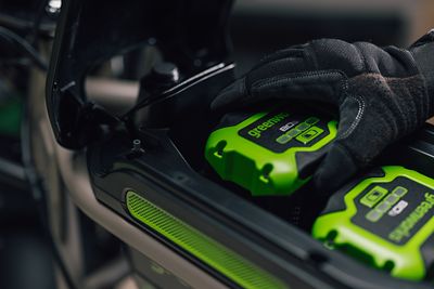 Image showing  60 V STEALTH Battery-Powered Electric Mini Bike with 8.0Ah Battery