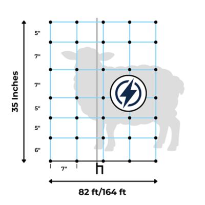 Image showing  Classic Electric Netting 35 in. x 164 ft.
