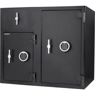 Barska 2.58/4.68 Cu. ft Dual Compartment Rotary Hopper Keypad Depository Safe