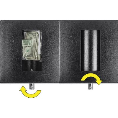 Image showing  2.58/4.68 Cu. ft Dual Compartment Rotary Hopper Keypad Depository Safe