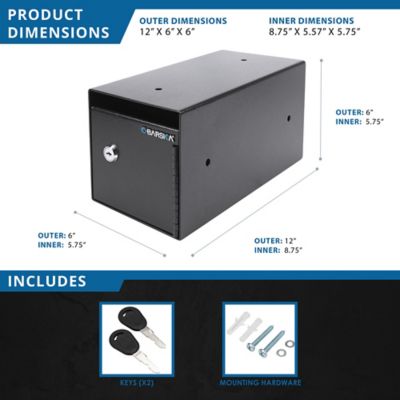 Image showing 5 th Barska 0.17 cu. ft Single Key Depository Safe