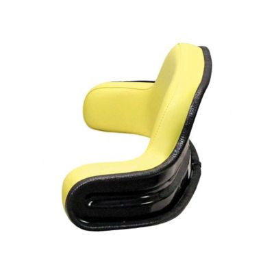 Image showing  John Deere 2940 Backrest Cushion, Yellow Vinyl