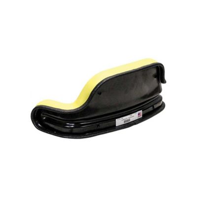Image showing  John Deere 2940 Backrest Cushion, Yellow Vinyl