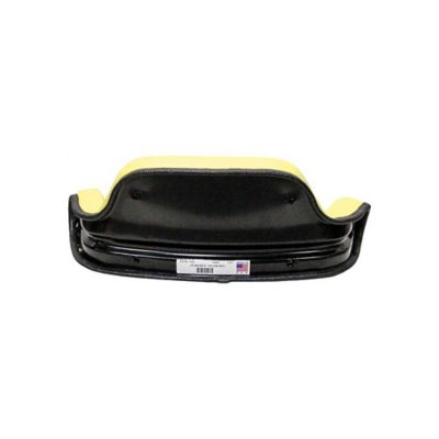 Image showing  John Deere 2940 Backrest Cushion, Yellow Vinyl