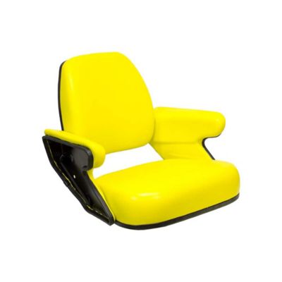 Image showing  John Deere 40 4 pc. Seat Top Assembly, Yellow Vinyl