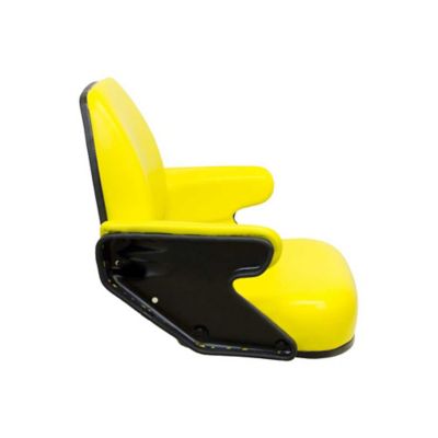 Image showing  John Deere 40 4 pc. Seat Top Assembly, Yellow Vinyl
