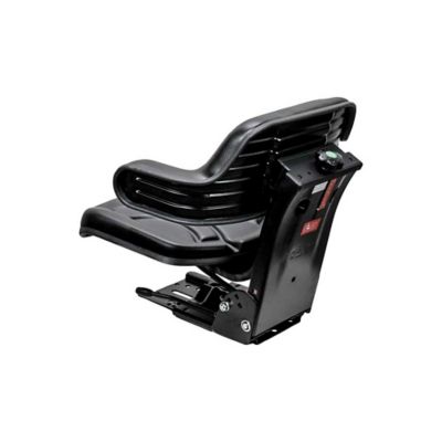 Image showing 6 th Uni Pro 350 Utility Mechanical Suspension Seat, Black Vinyl