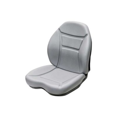 Uni Pro Complete Backrest & Seat Cushion Kit, Fits 336 Seat, Gray Vinyl